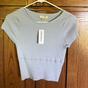 Brand new PacSun light blue top